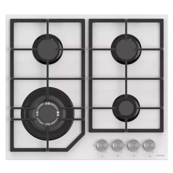 Газовая поверхность на стекле MINOLA MGG 61622 WH 