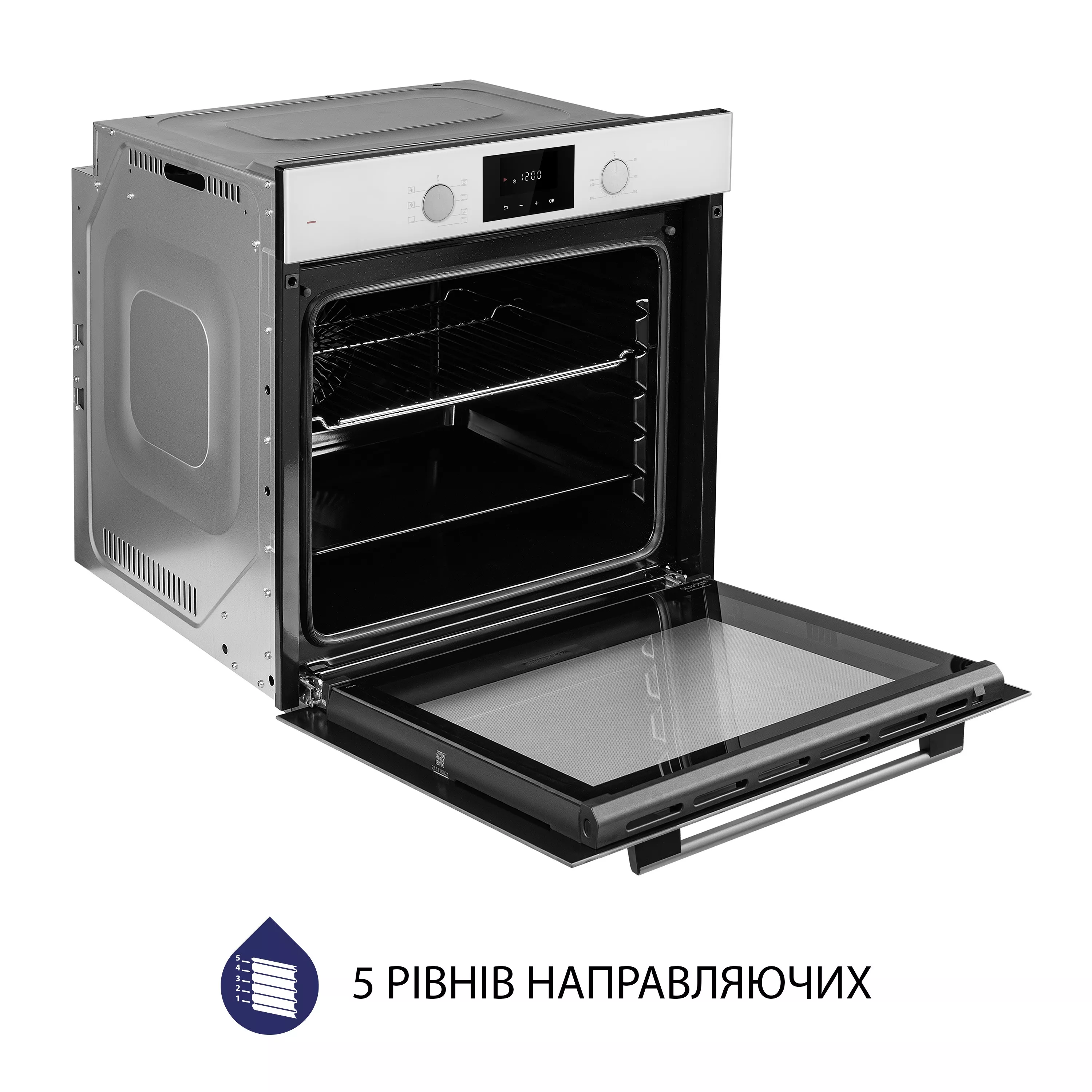 Minola 5905538401617 - зображення 8 Духова шафа електрична Minola EOD 675 WH - зображення 8