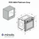Minola 5902767909716 - зображення 14 Духова шафа електрична Minola EOD 6804 Platinum Gray - зображення 14