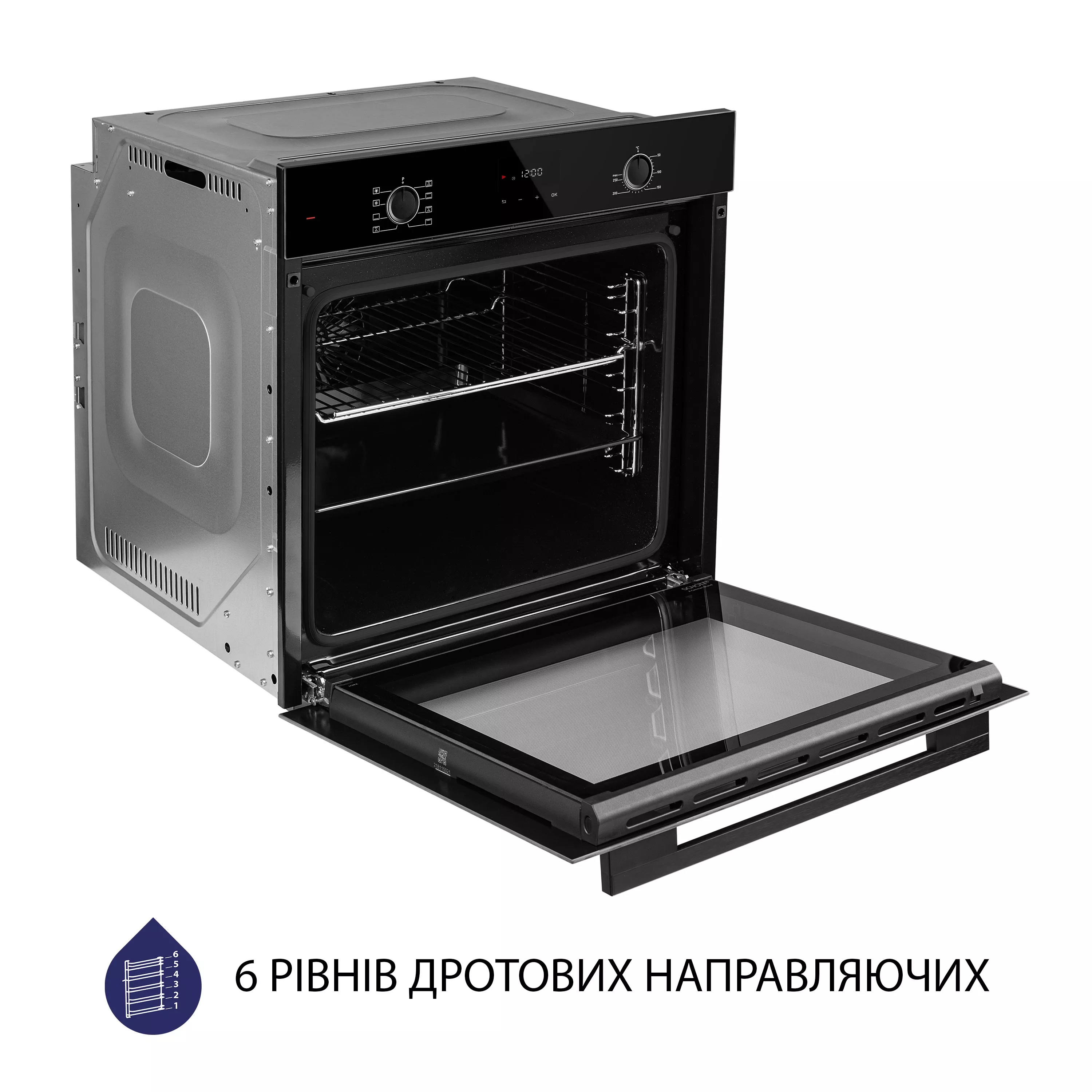 Духова шафа електрична Minola EOD 6814 BL - зображення 8