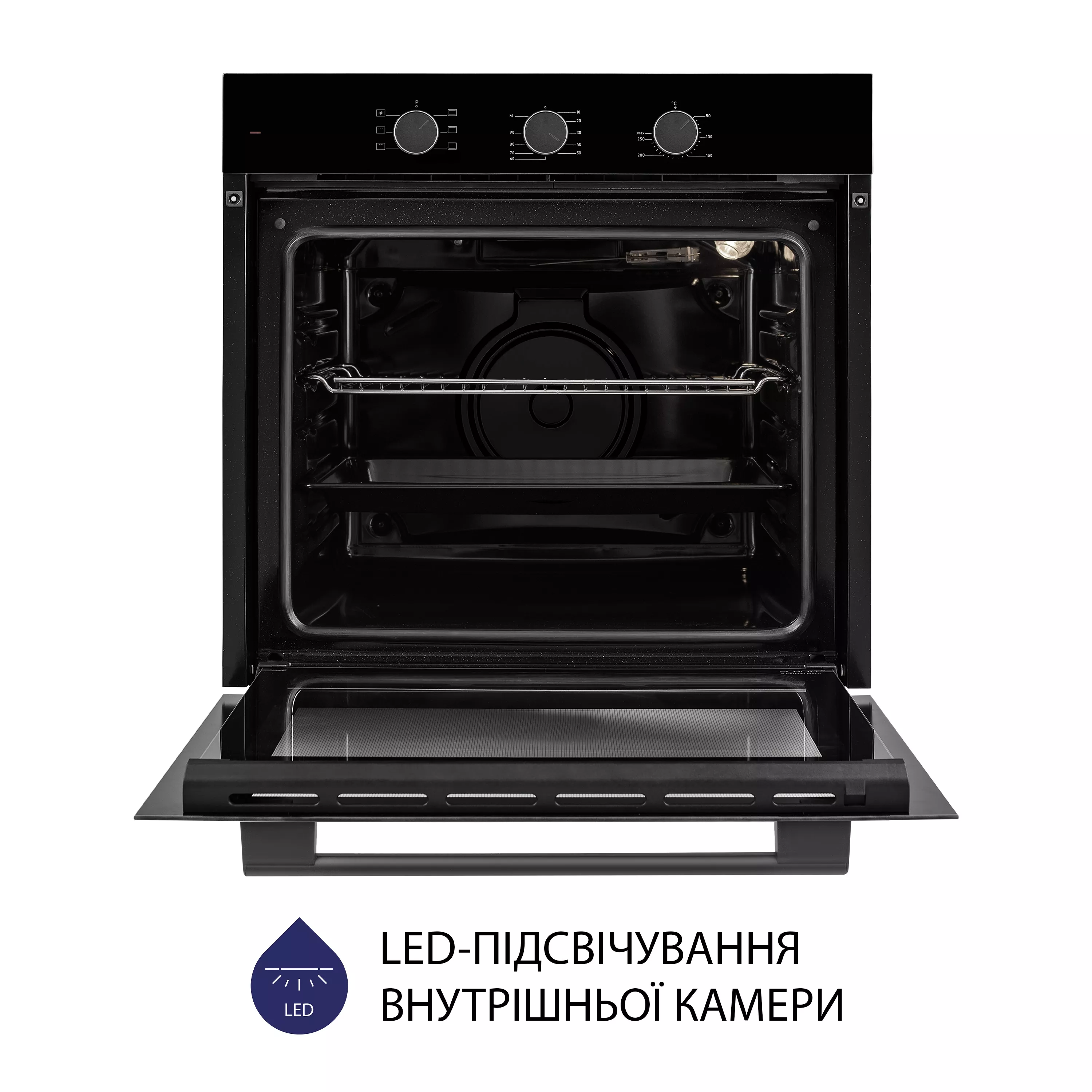 Minola 5905538401549 - зображення 6 Духова шафа електрична Minola EO 665 BL - зображення 6