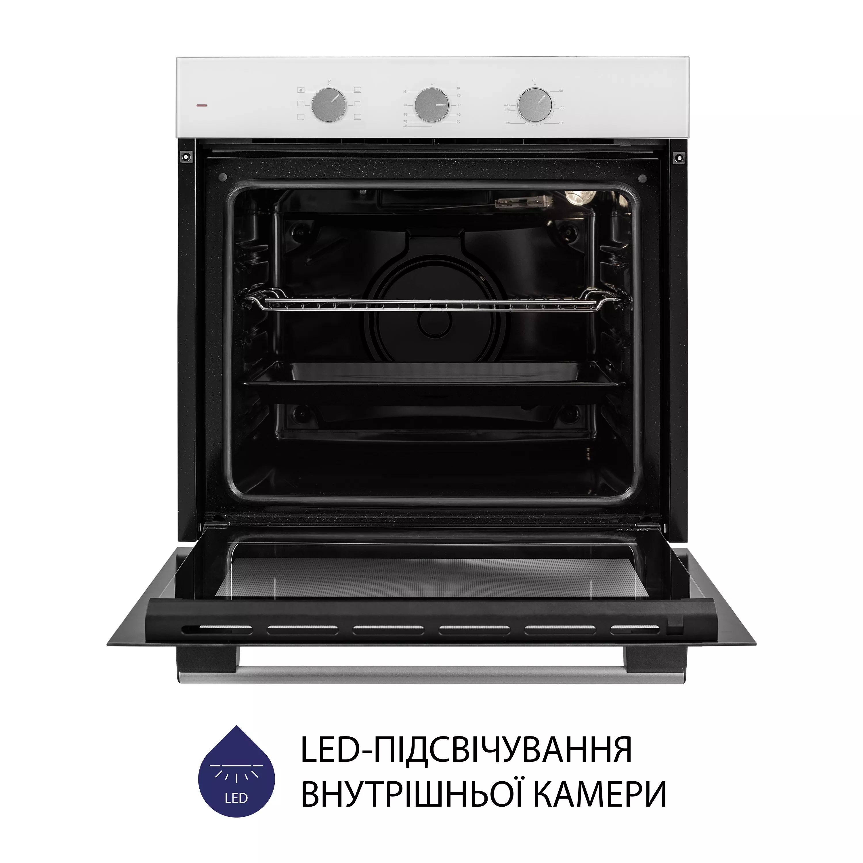 Minola 5905538401556 - зображення 6 Духова шафа електрична Minola EO 665 WH - зображення 6