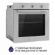 Minola 5902767909662 - зображення 4 Духова шафа електрична Minola EO 674 Dove Gray - зображення 4