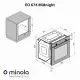 Духова шафа електрична Minola EO 674 Midnight - зображення 14