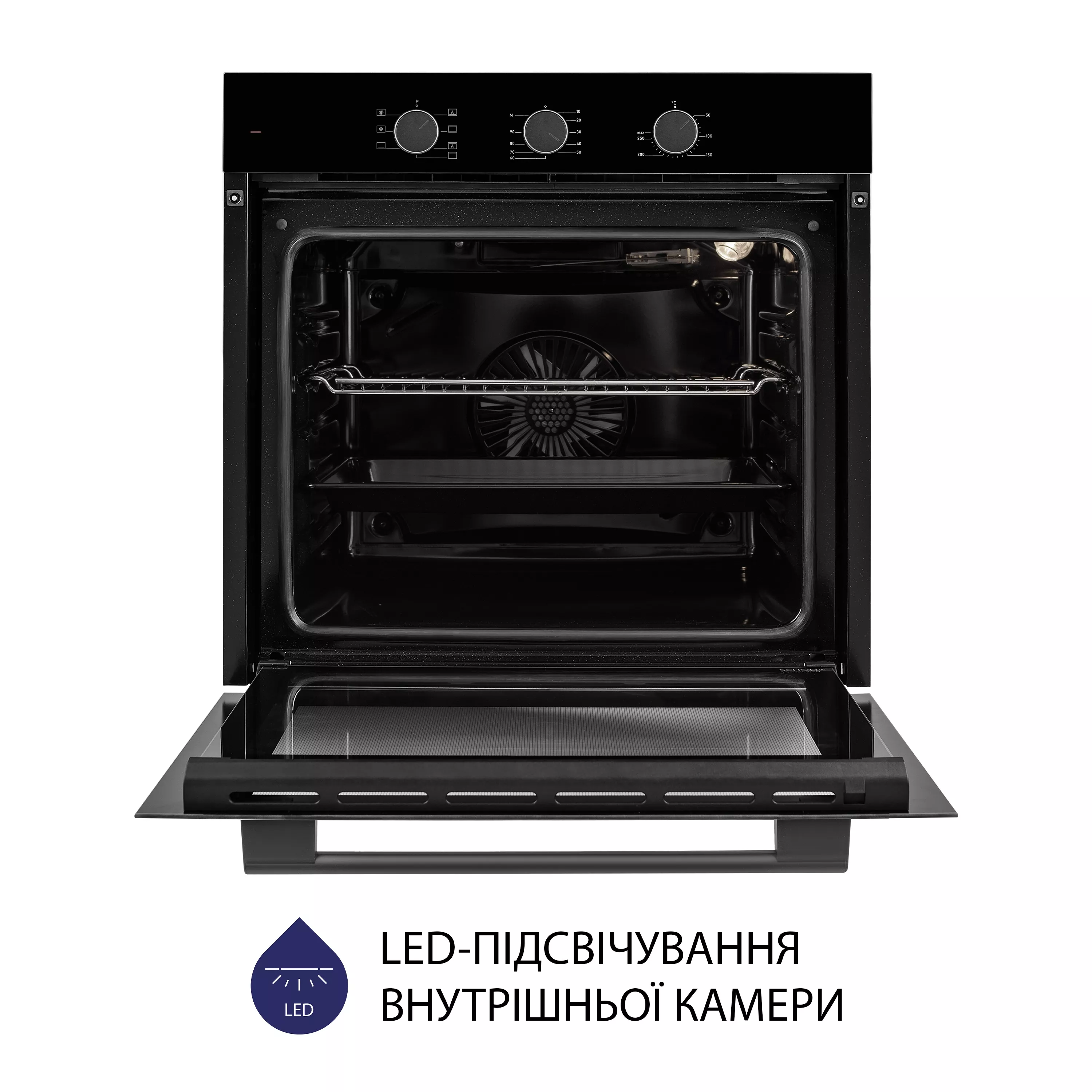 Minola 5905538401570 - зображення 6 Духова шафа електрична Minola EO 675 BL - зображення 6
