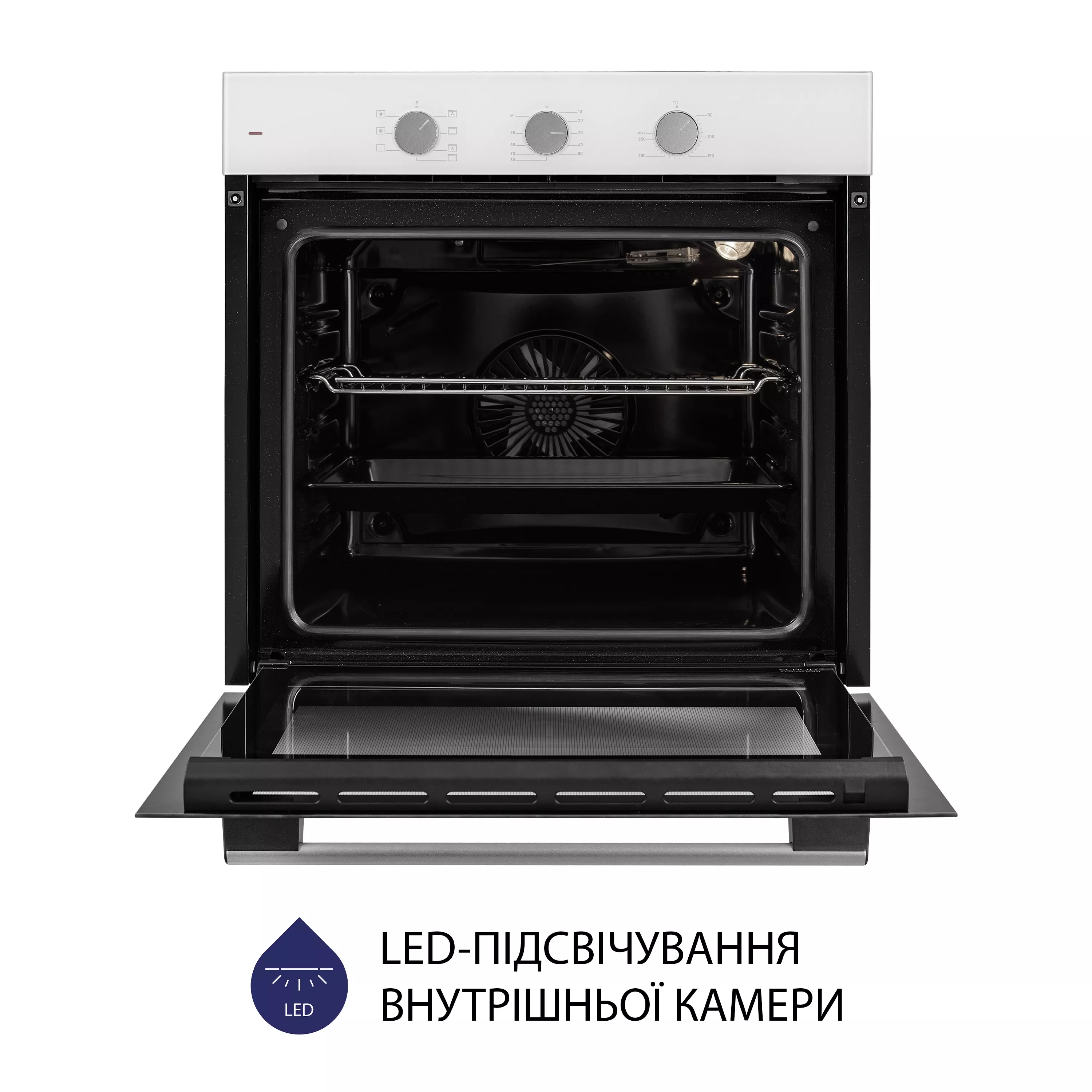 Minola 5905538401587 - зображення 6 Духова шафа електрична Minola EO 675 WH - зображення 6