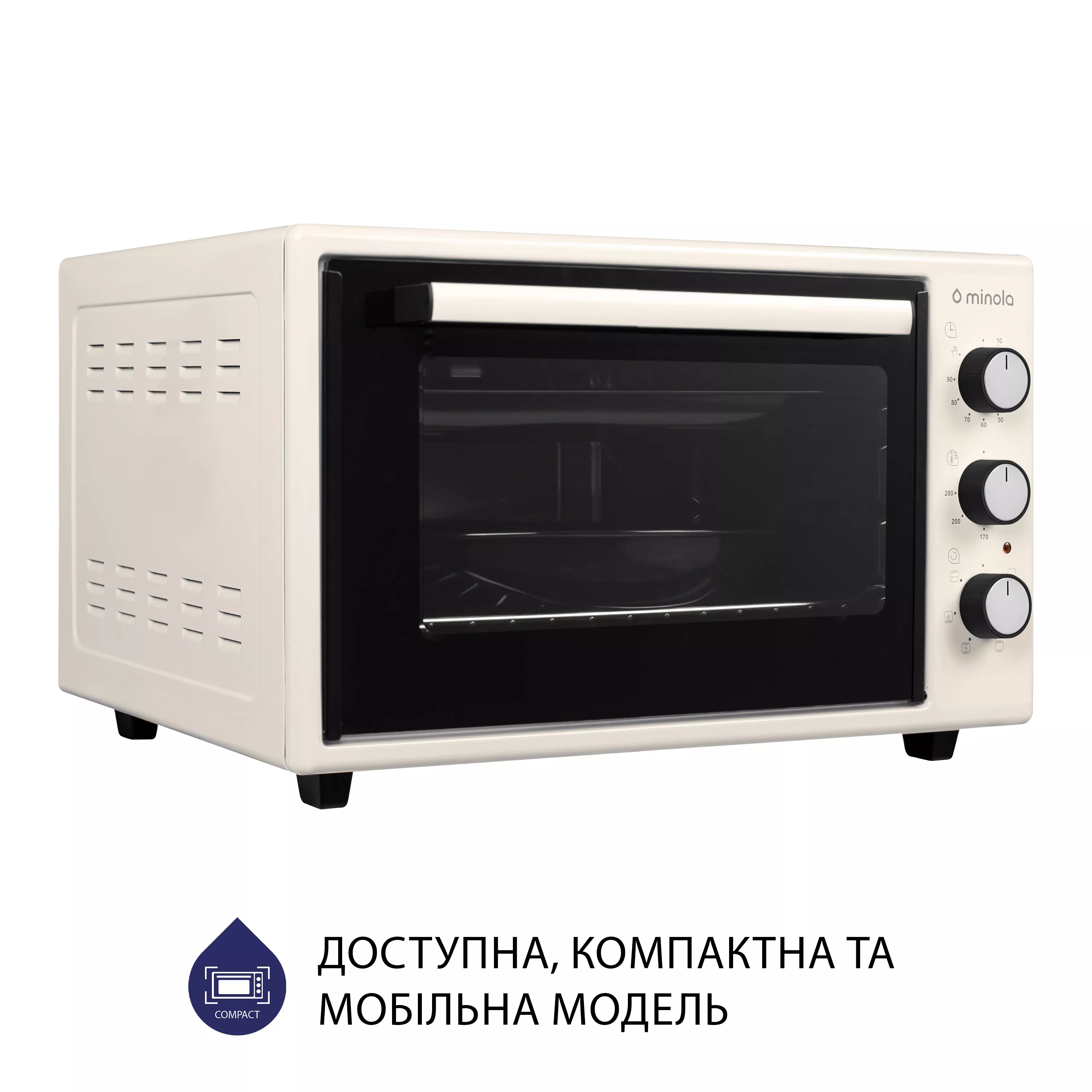 Minola 5902767909266 - зображення 4 Электрическая печь Minola FOET 3714 IV - зображення 4