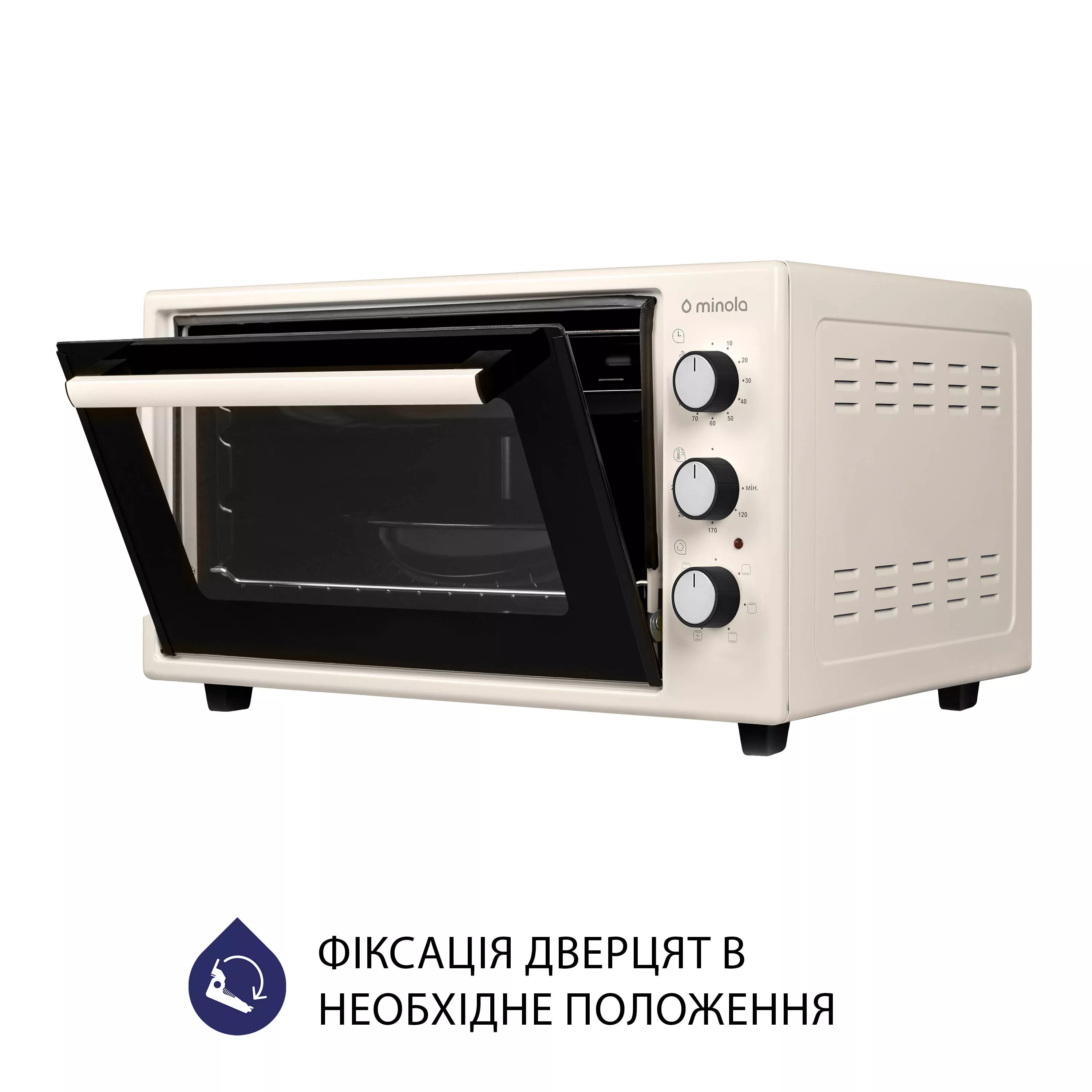 Minola 5902767909266 - зображення 7 Электрическая печь Minola FOET 3714 IV - зображення 7