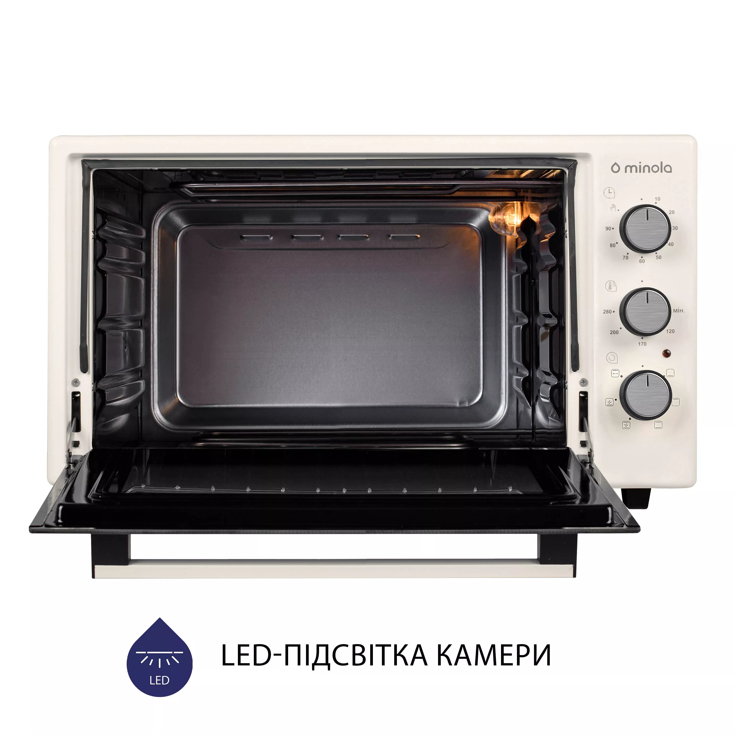 Minola 5902767909266 - зображення 9 Электрическая печь Minola FOET 3714 IV - зображення 9