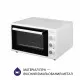 Minola 5902767909242 - зображення 6 Электрическая печь Minola FOET 3714 WH - зображення 6