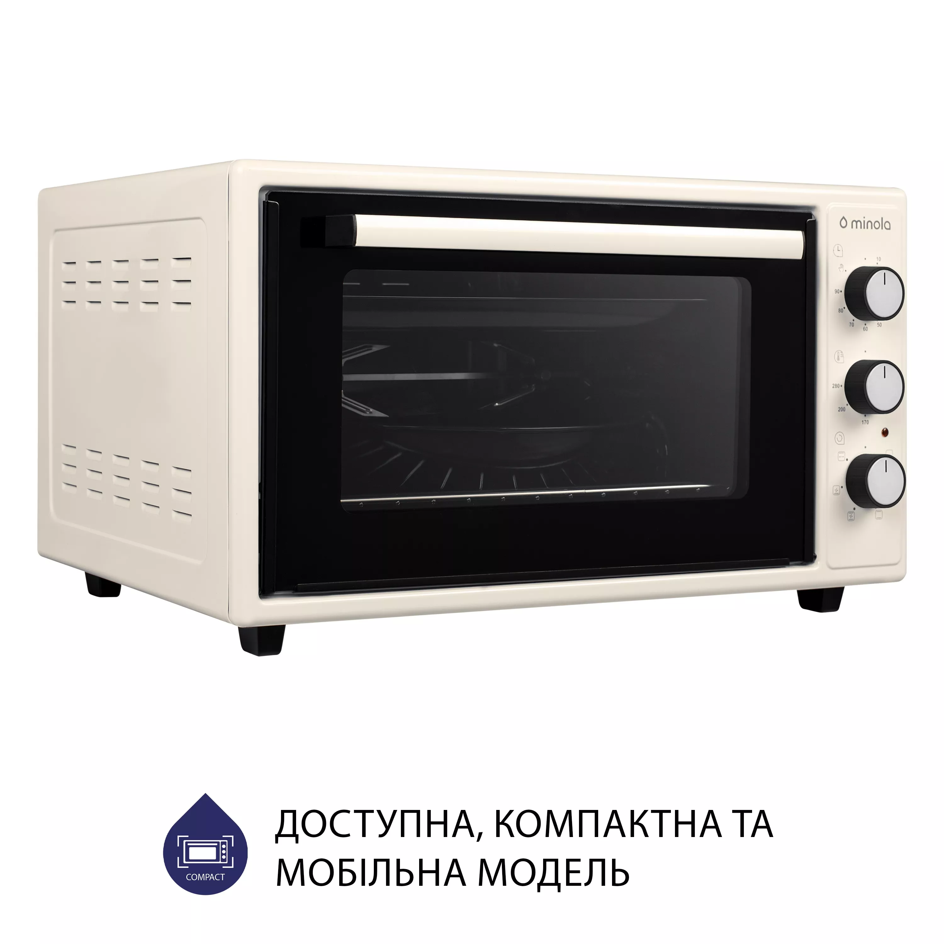 Minola 5902767909396 - зображення 4 Электрическая печь Minola FOET 4815 IV - зображення 4