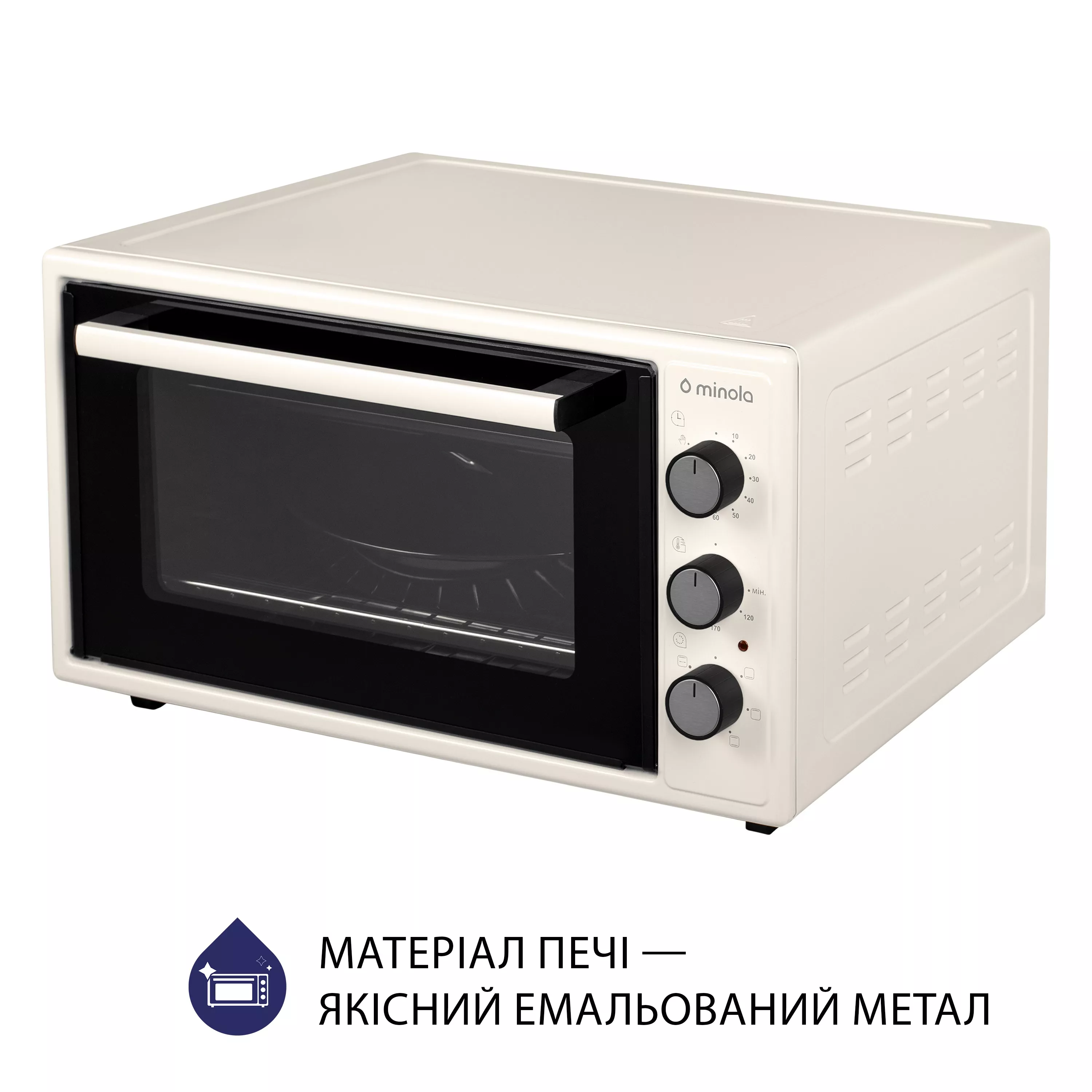 Minola 5902767909396 - зображення 6 Электрическая печь Minola FOET 4815 IV - зображення 6