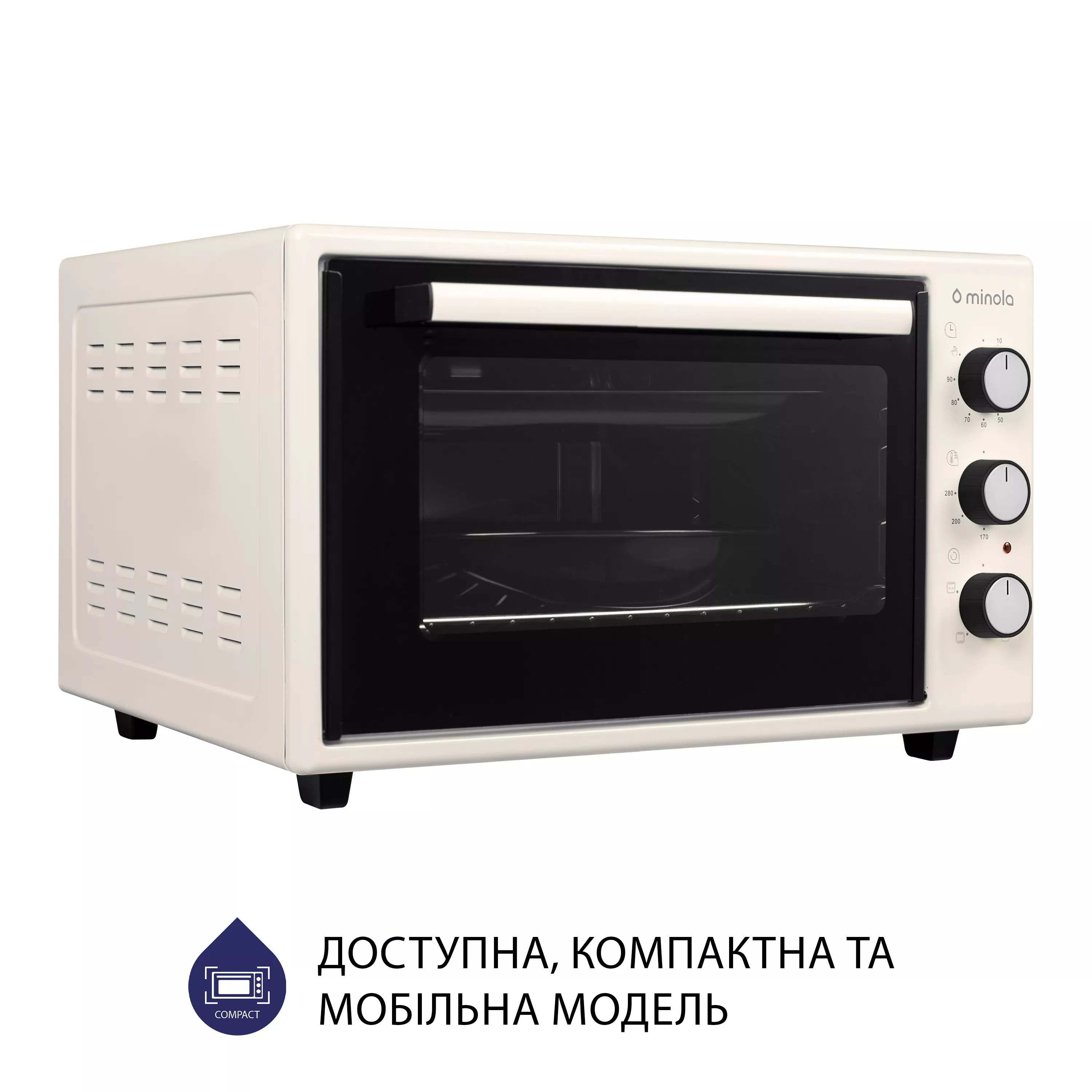 Minola 5902767909228 - зображення 4 Электрическая печь Minola FOEV 3714 IV - зображення 4