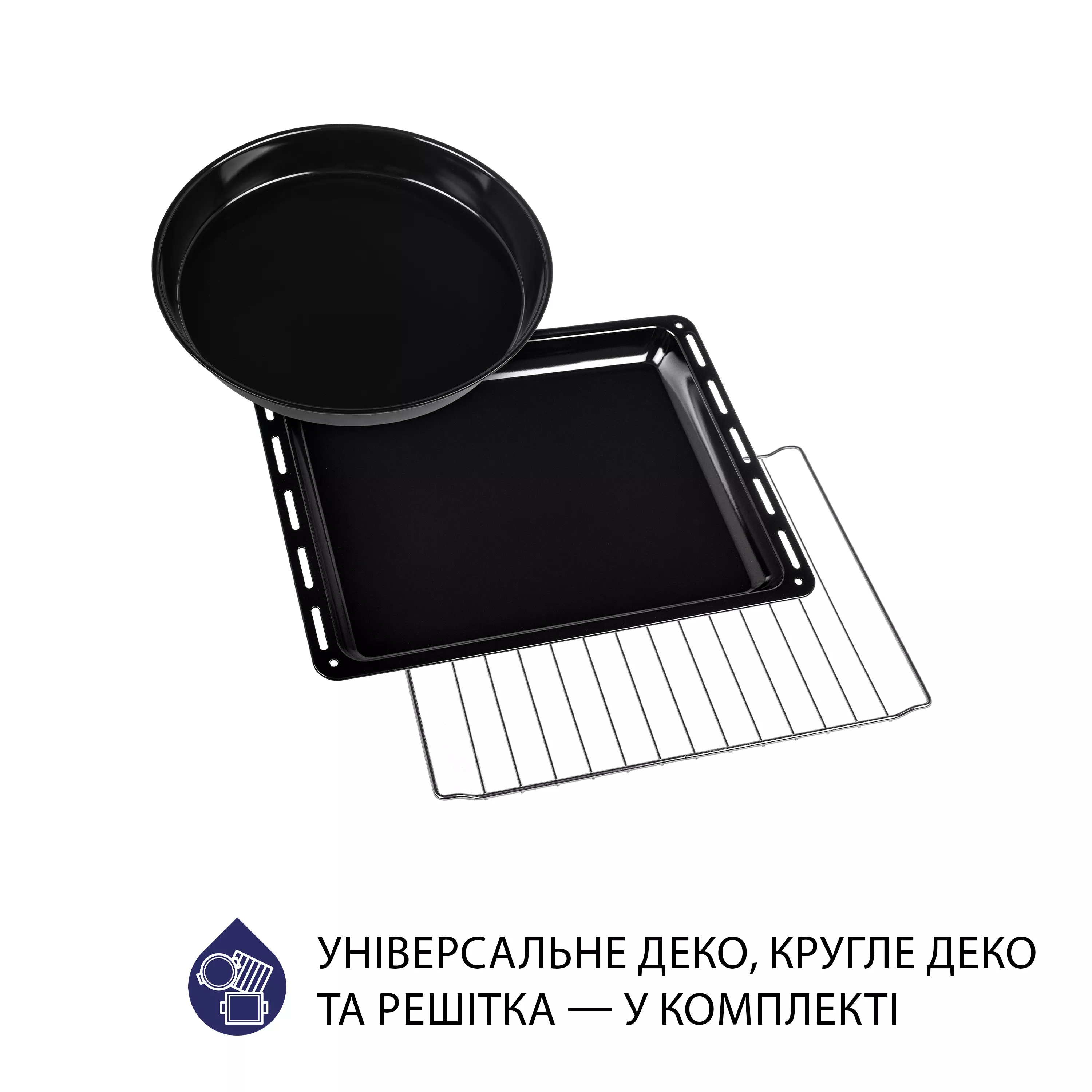 Minola 5902767909174 - зображення 9 Електрична піч Minola FOE 3714 GR - зображення 9