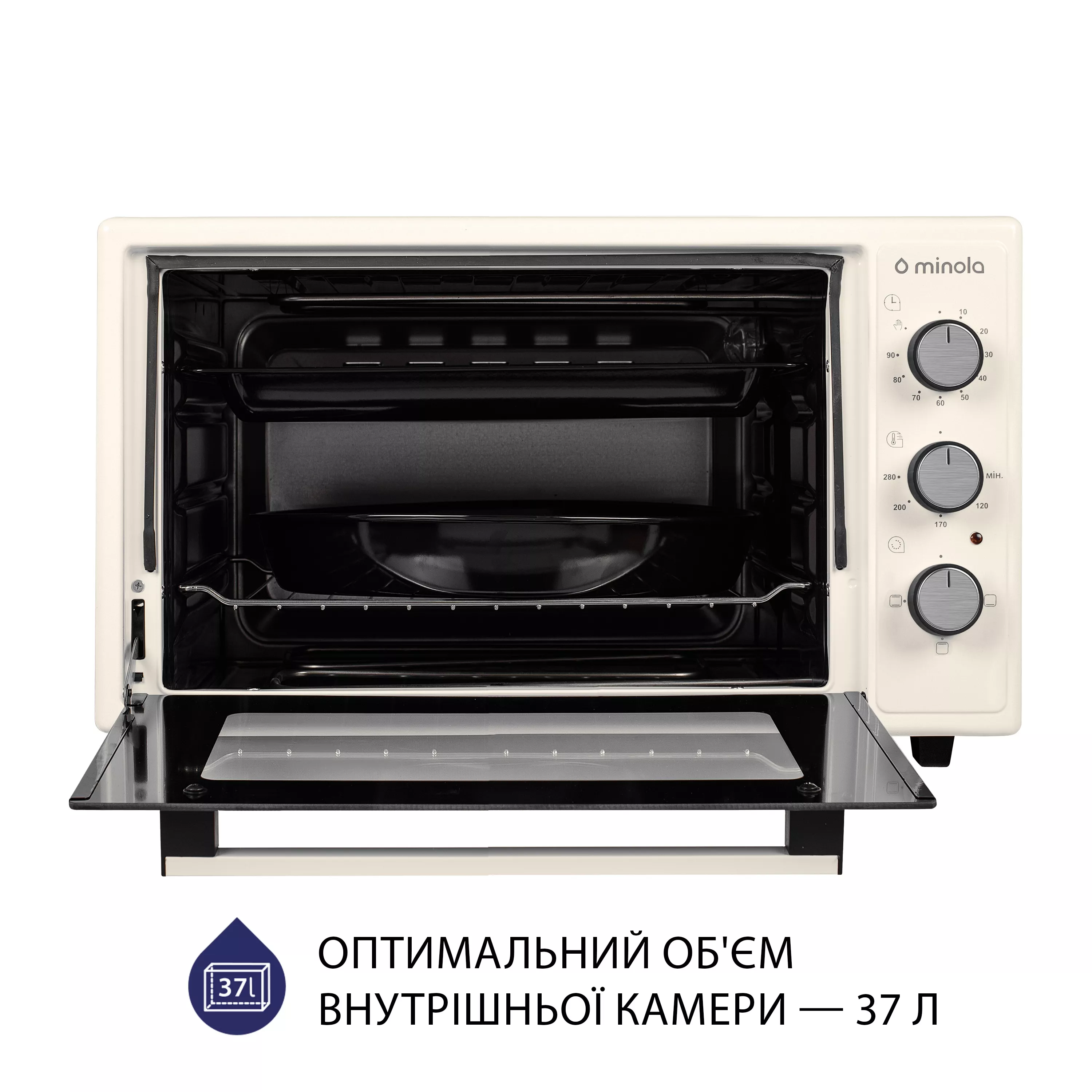 Электрическая печь Minola FOE 3714 IV - зображення 2