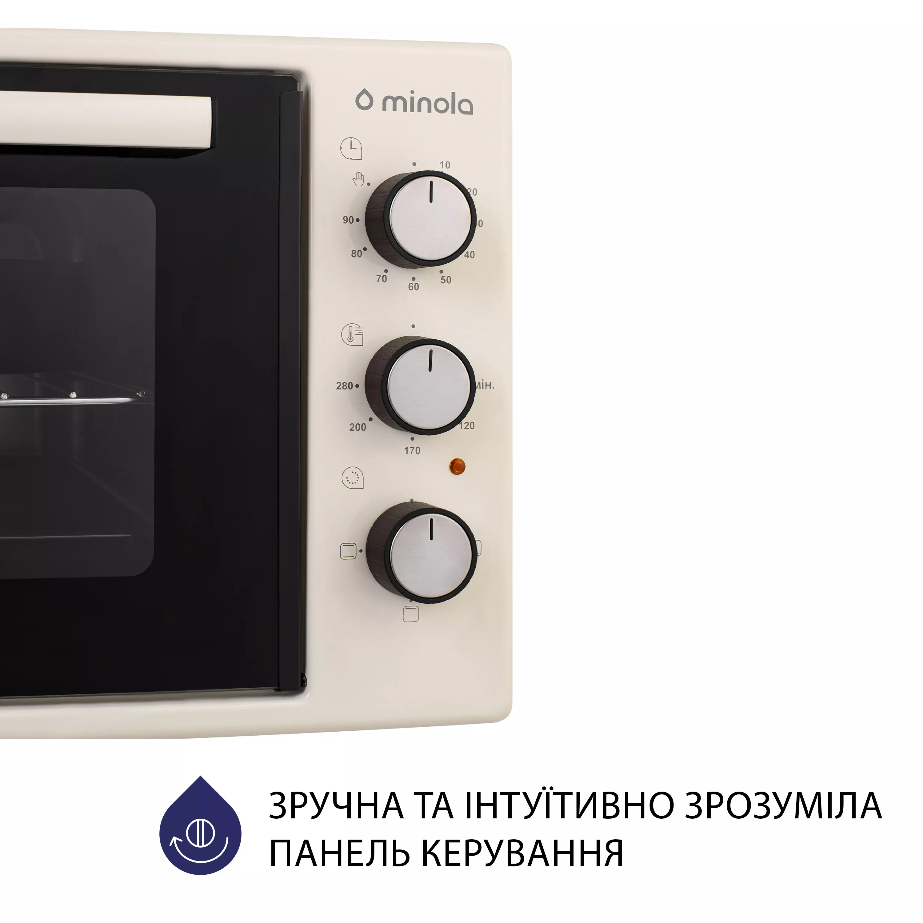 Электрическая печь Minola FOE 3714 IV - зображення 3