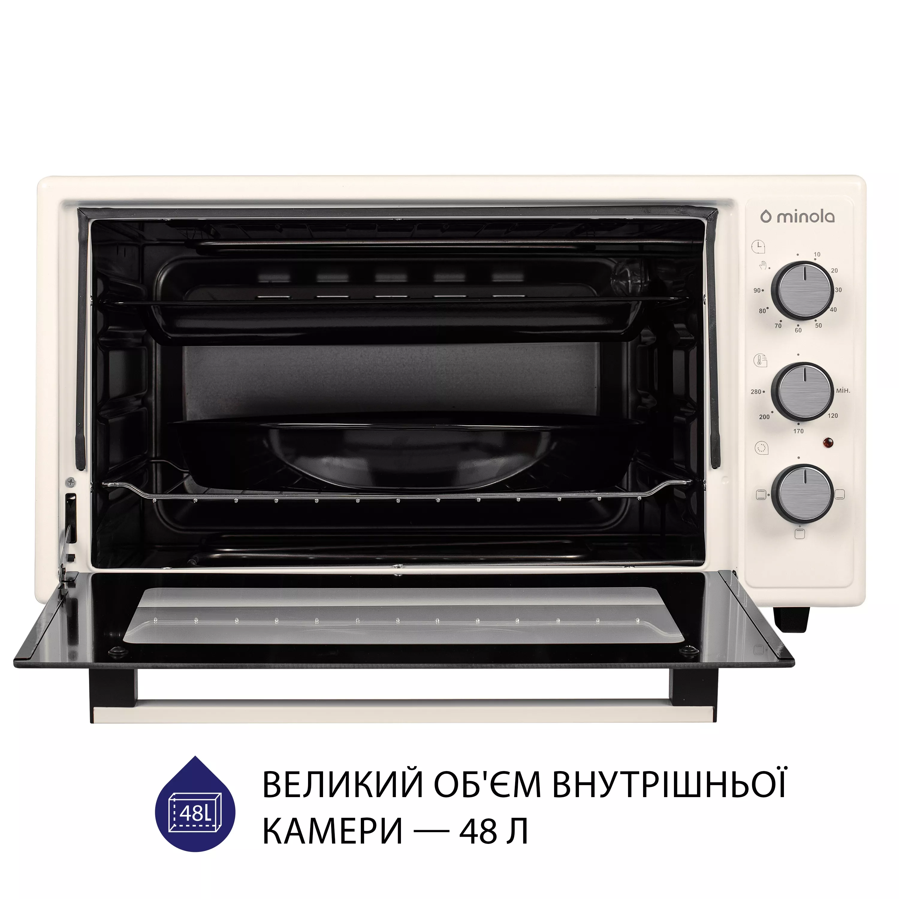 Электрическая печь Minola FOE 4815 IV - зображення 2