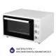 Электрическая печь Minola FOE 4815 WH - зображення 6