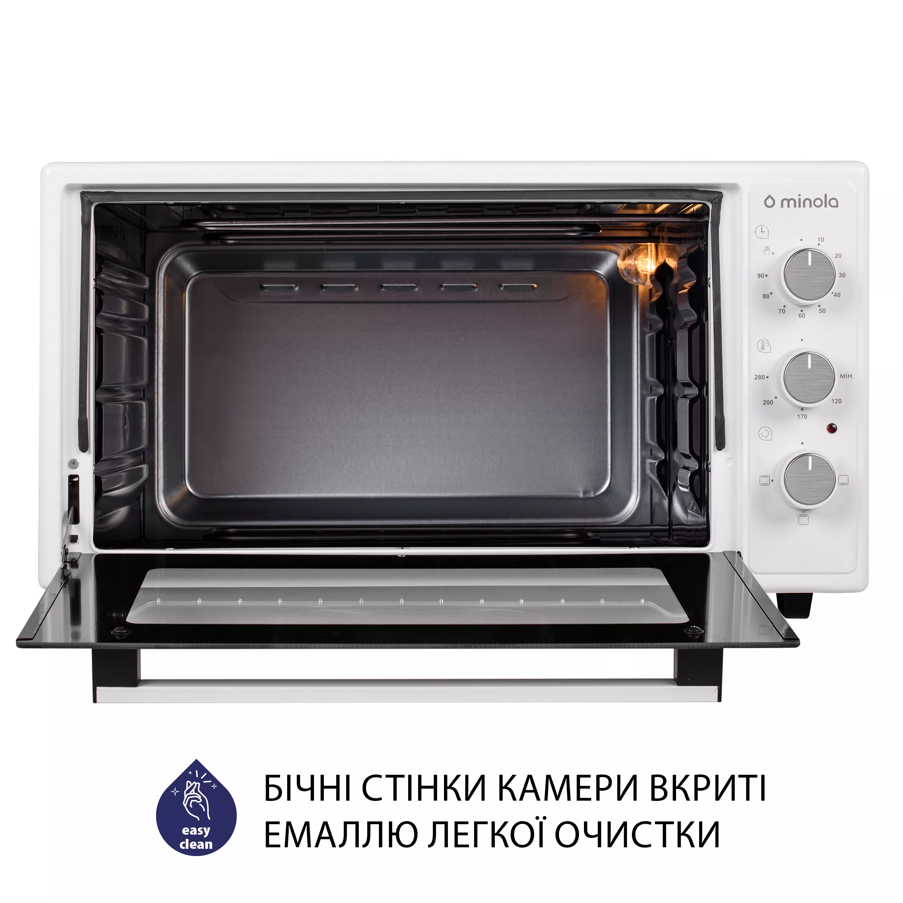 Электрическая печь Minola FOE 4815 WH - зображення 8