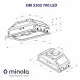 Вытяжка полновстраиваемая Minola HBI 5202 I 700 LED - зображення 10
