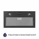 Витяжка повновбудована Minola HBI 5204 GR 700 LED - зображення 2