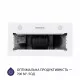 Витяжка повновбудована Minola HBI 5262 WH GLASS 700 LED - зображення 5