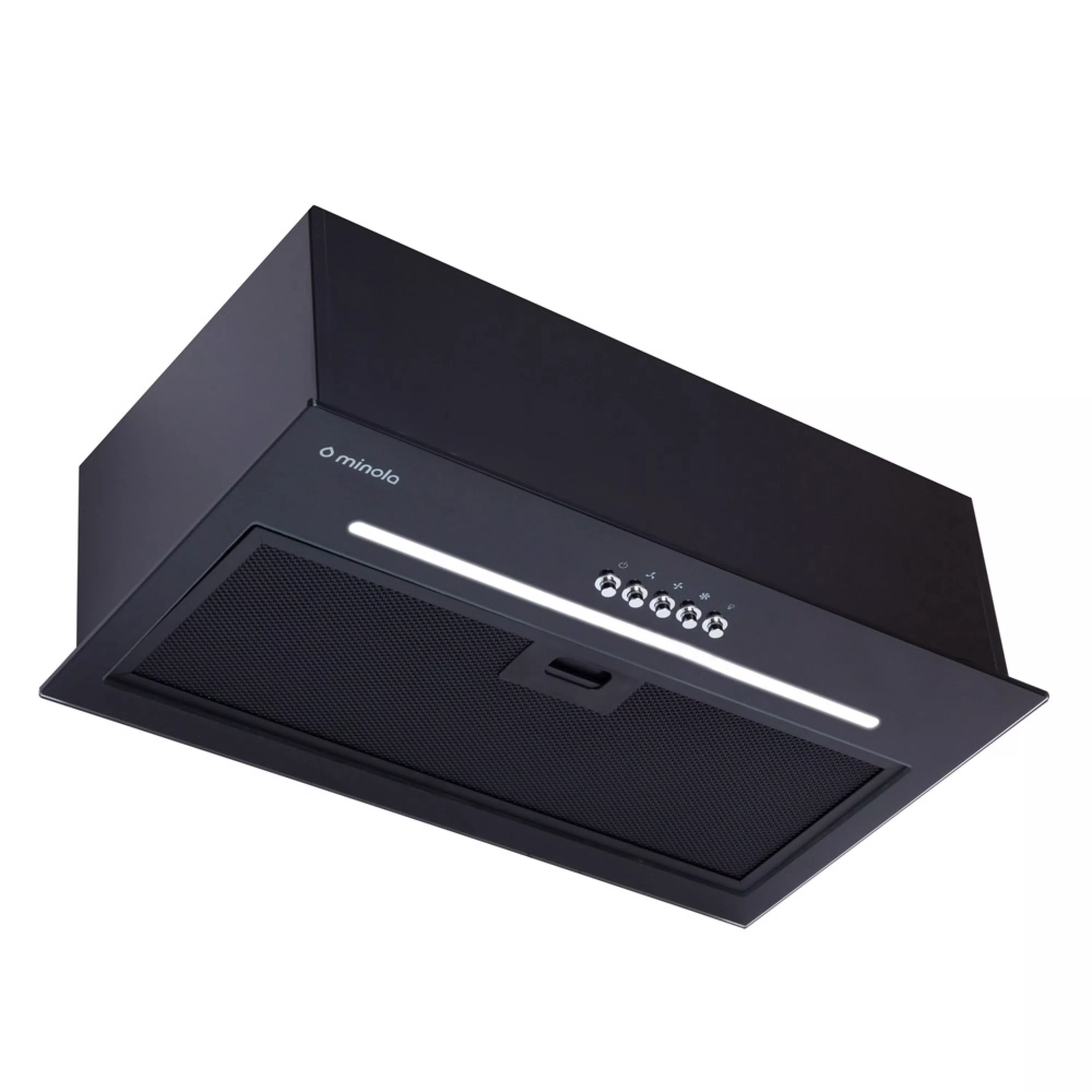 Вытяжка полновстраиваемая Minola HBI 5264 BL GLASS 700 LED Line - зображення 2