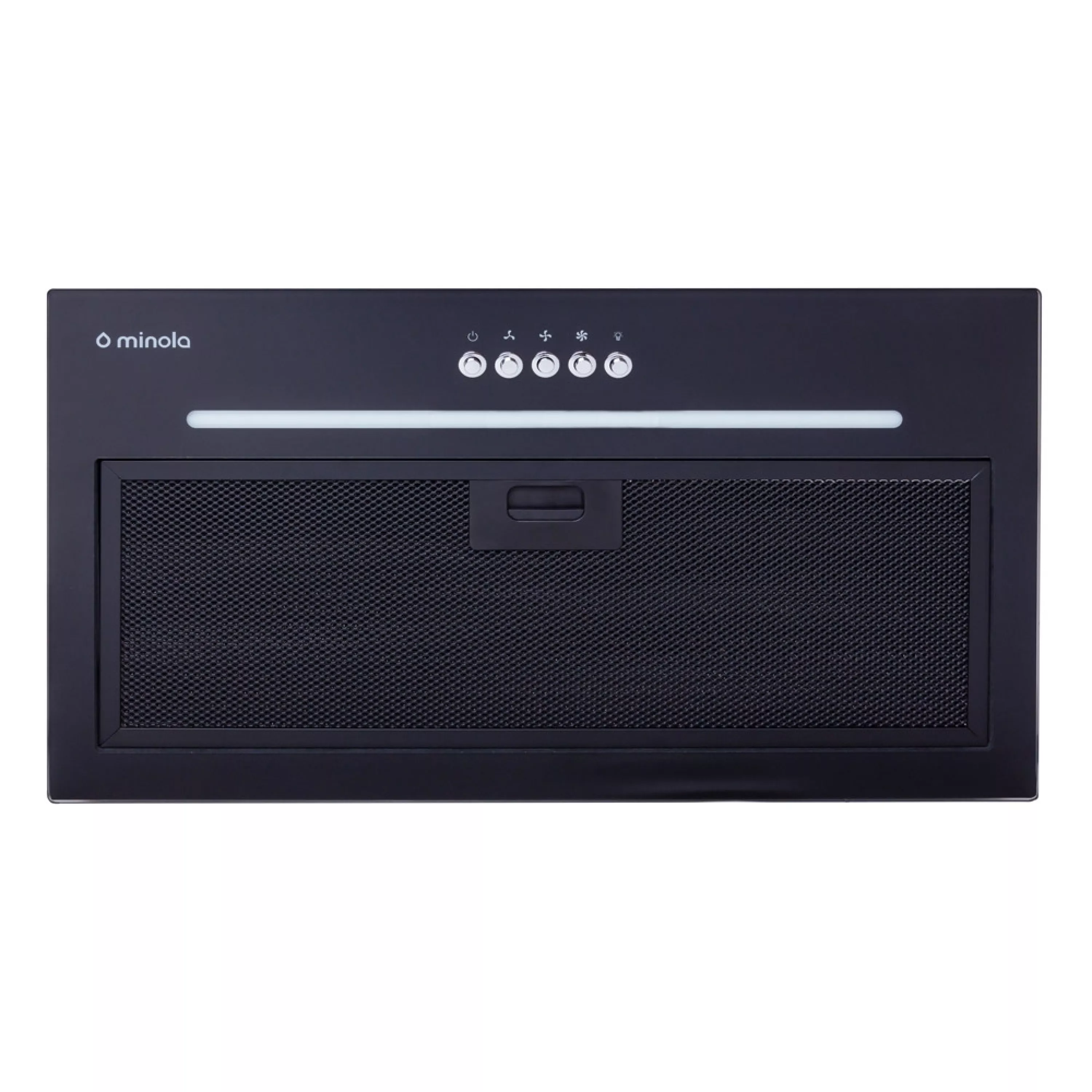 Вытяжка полновстраиваемая Minola HBI 5264 BL GLASS 700 LED Line - зображення 4