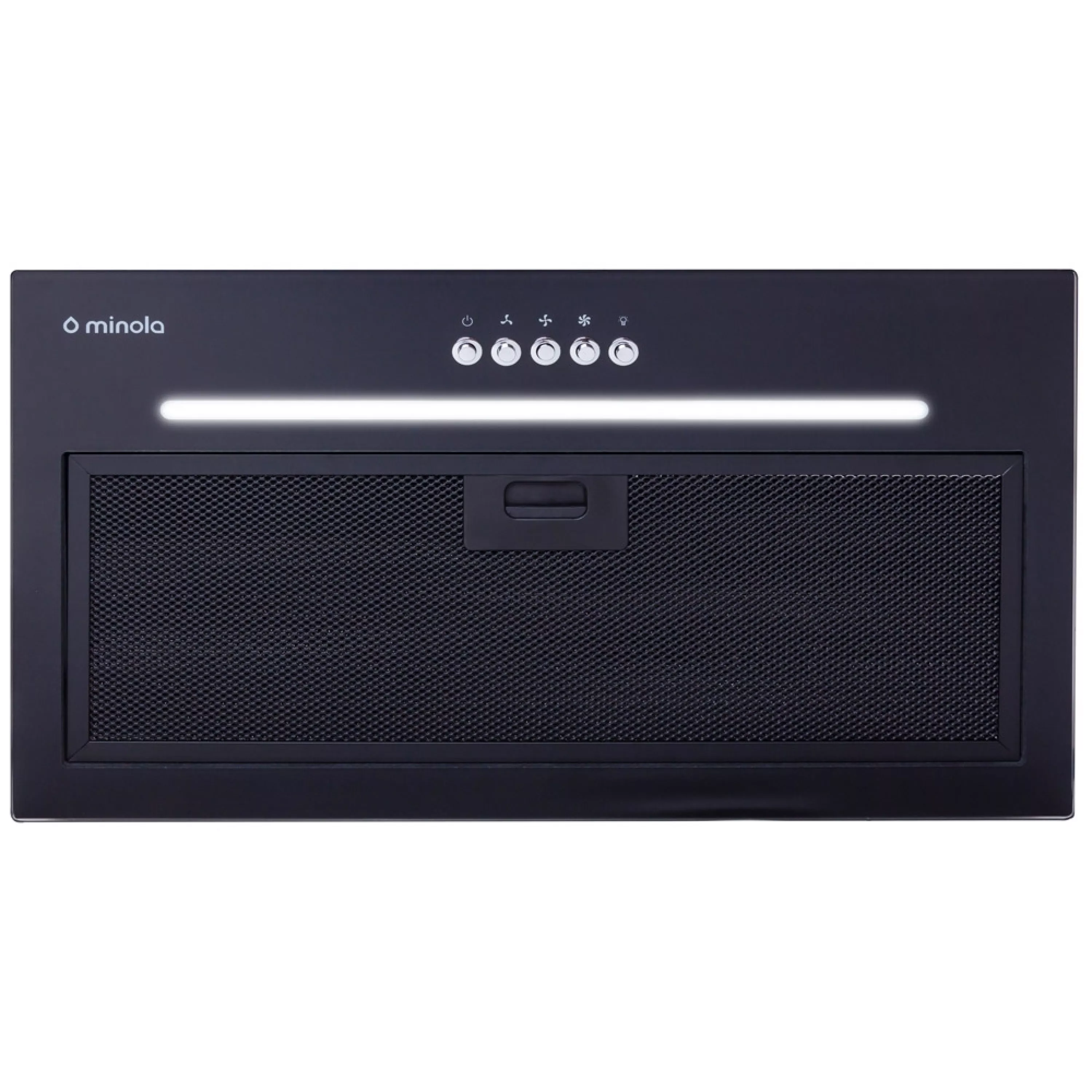 Вытяжка полновстраиваемая Minola HBI 5264 BL GLASS 700 LED Line - зображення 6