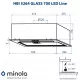 Вытяжка полновстраиваемая Minola HBI 5264 BL GLASS 700 LED Line - зображення 10