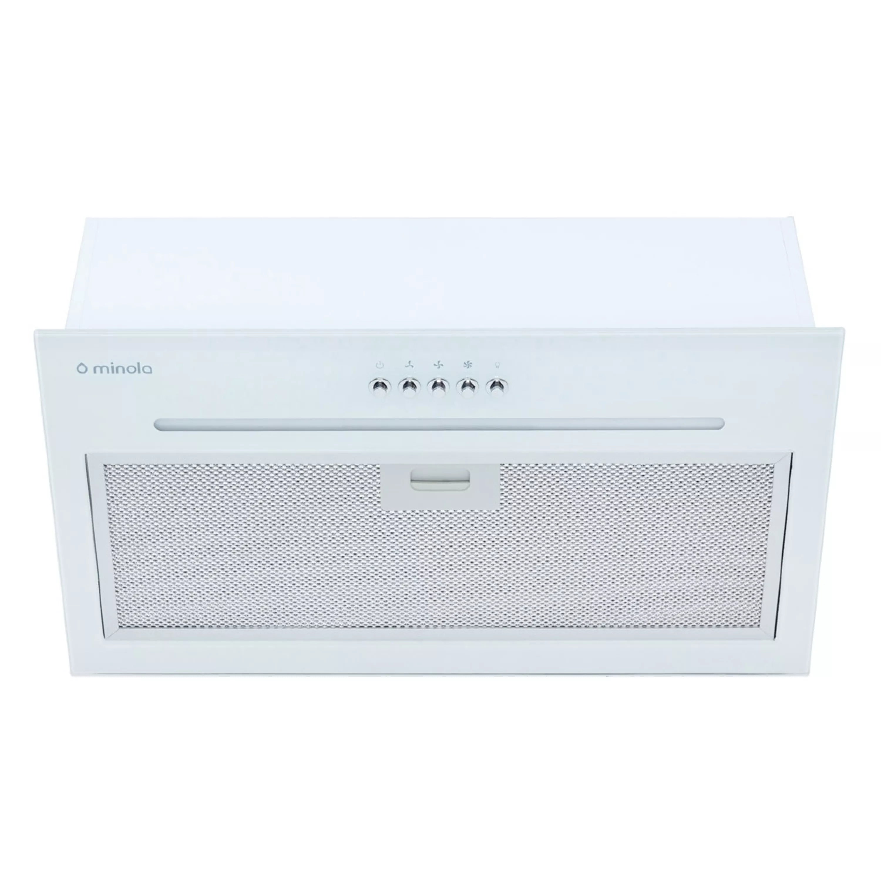 Витяжка повновбудована Minola HBI 5264 WH GLASS 700 LED Line - зображення 3