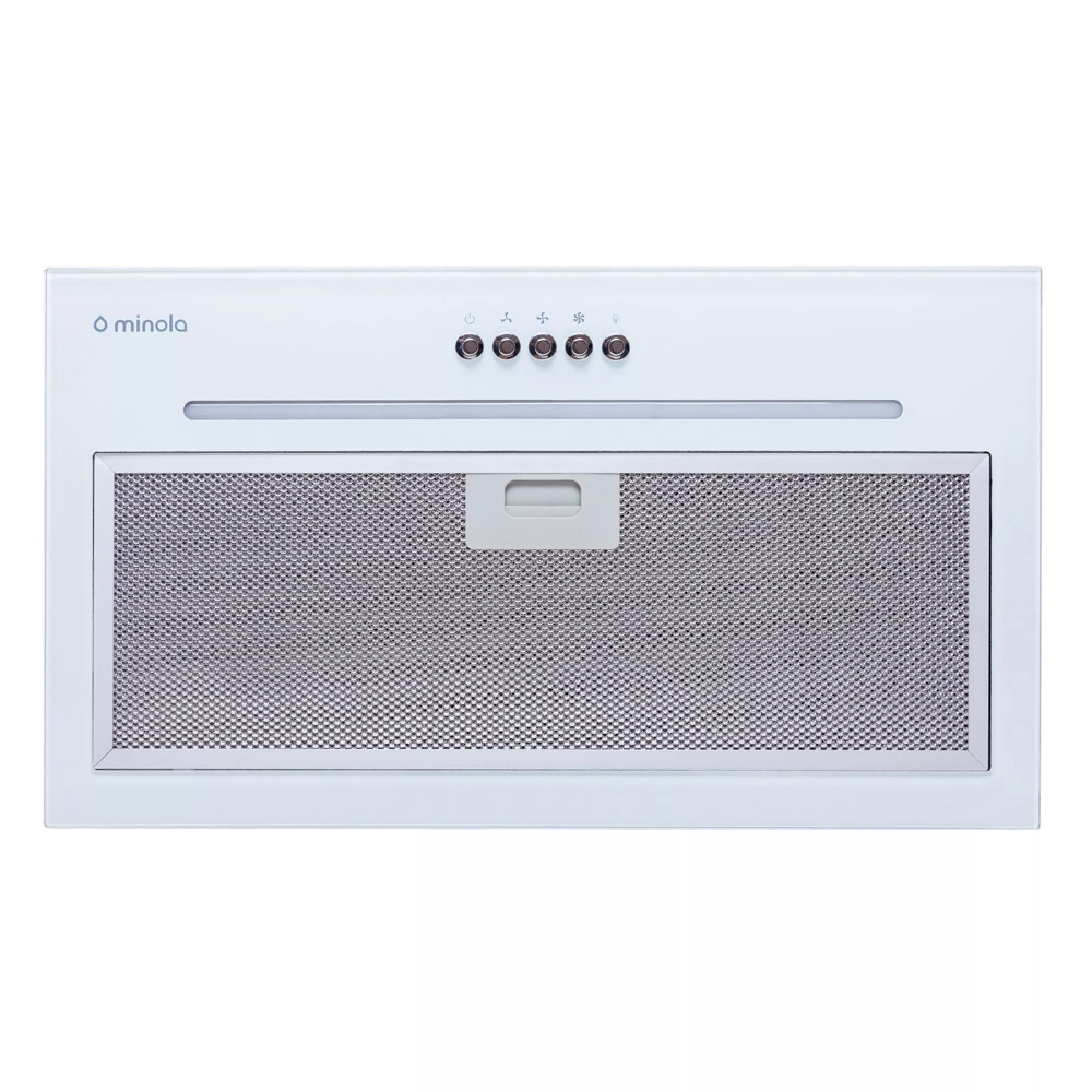 Витяжка повновбудована Minola HBI 5264 WH GLASS 700 LED Line - зображення 4