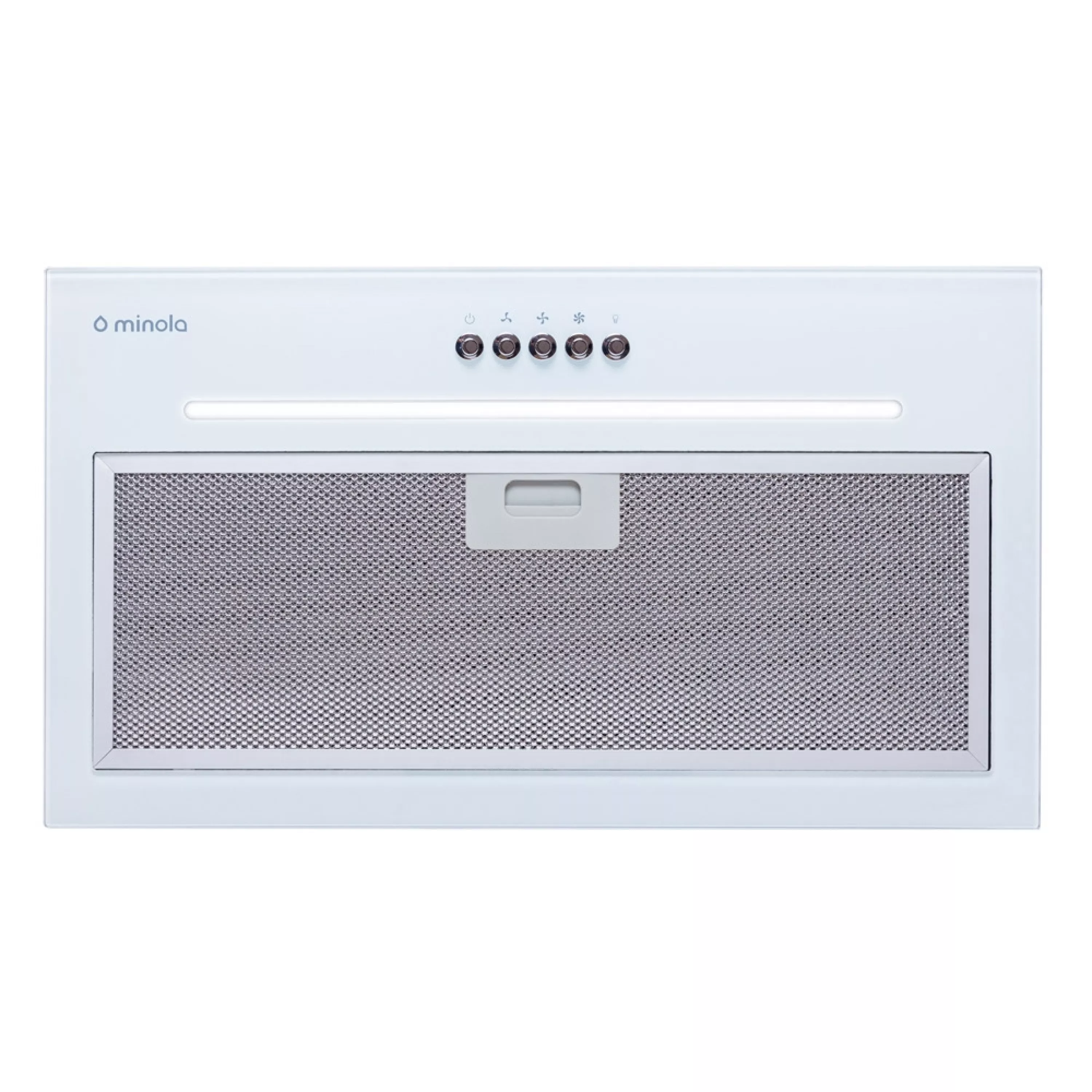 Витяжка повновбудована Minola HBI 5264 WH GLASS 700 LED Line - зображення 7