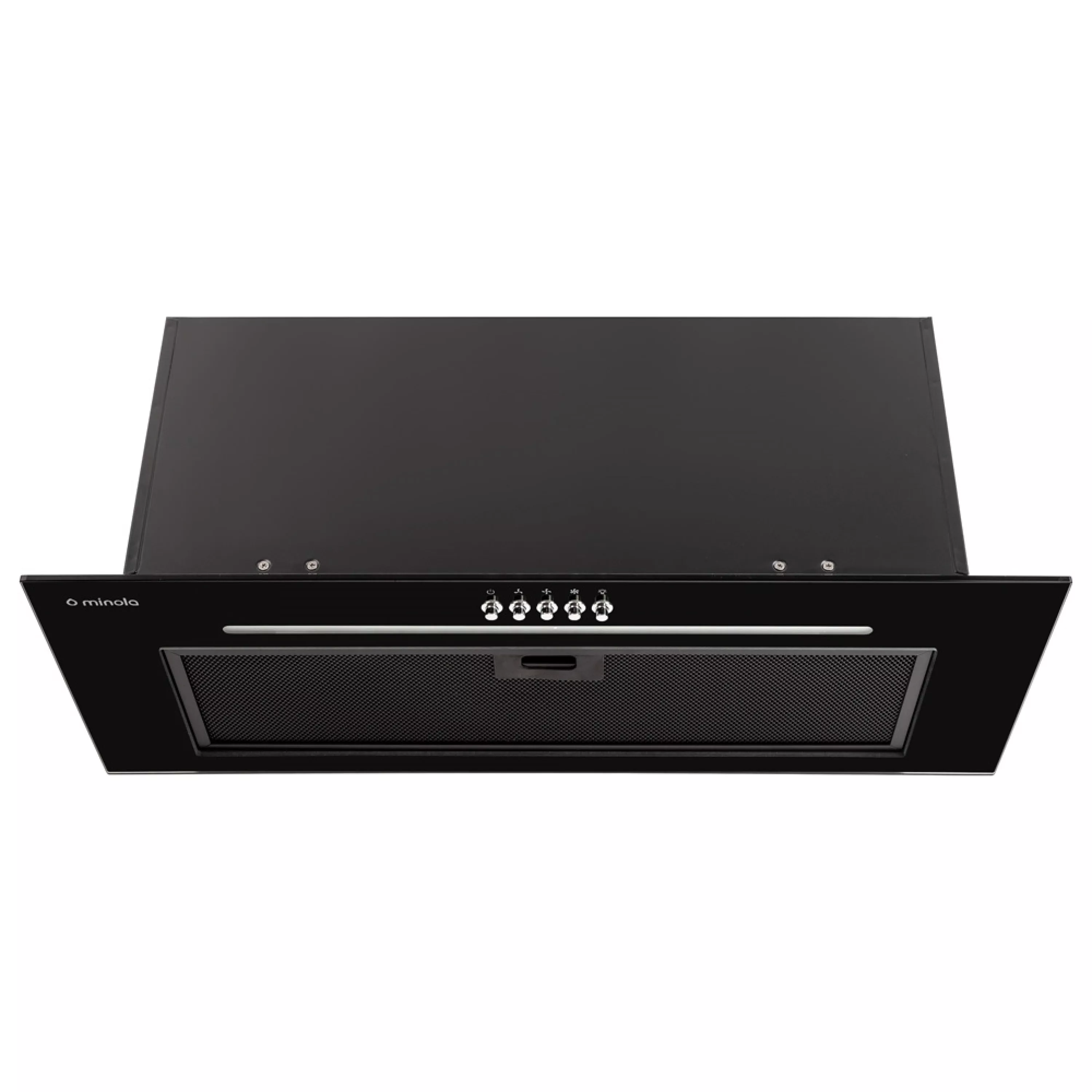 Витяжка повновбудована Minola HBI 7664 BL GLASS 1000 LED Line - зображення 2