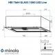 Витяжка повновбудована Minola HBI 7664 BL GLASS 1000 LED Line - зображення 11