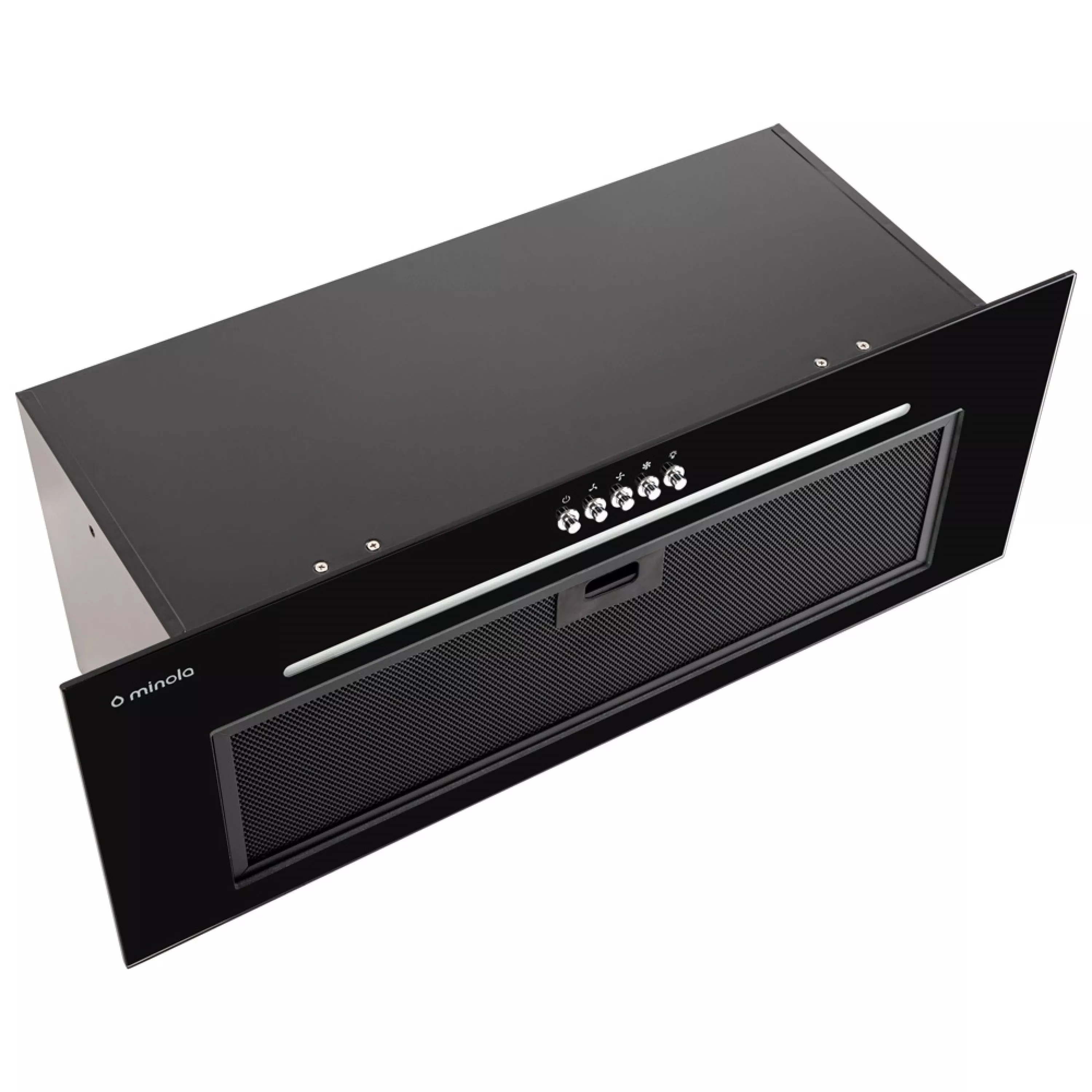 Витяжка повновбудована Minola HBI 7664 BL GLASS 1000 LED Line - зображення 3