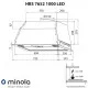 Витяжка повновбудована Minola HBS 7652 BL 1000 LED - зображення 11