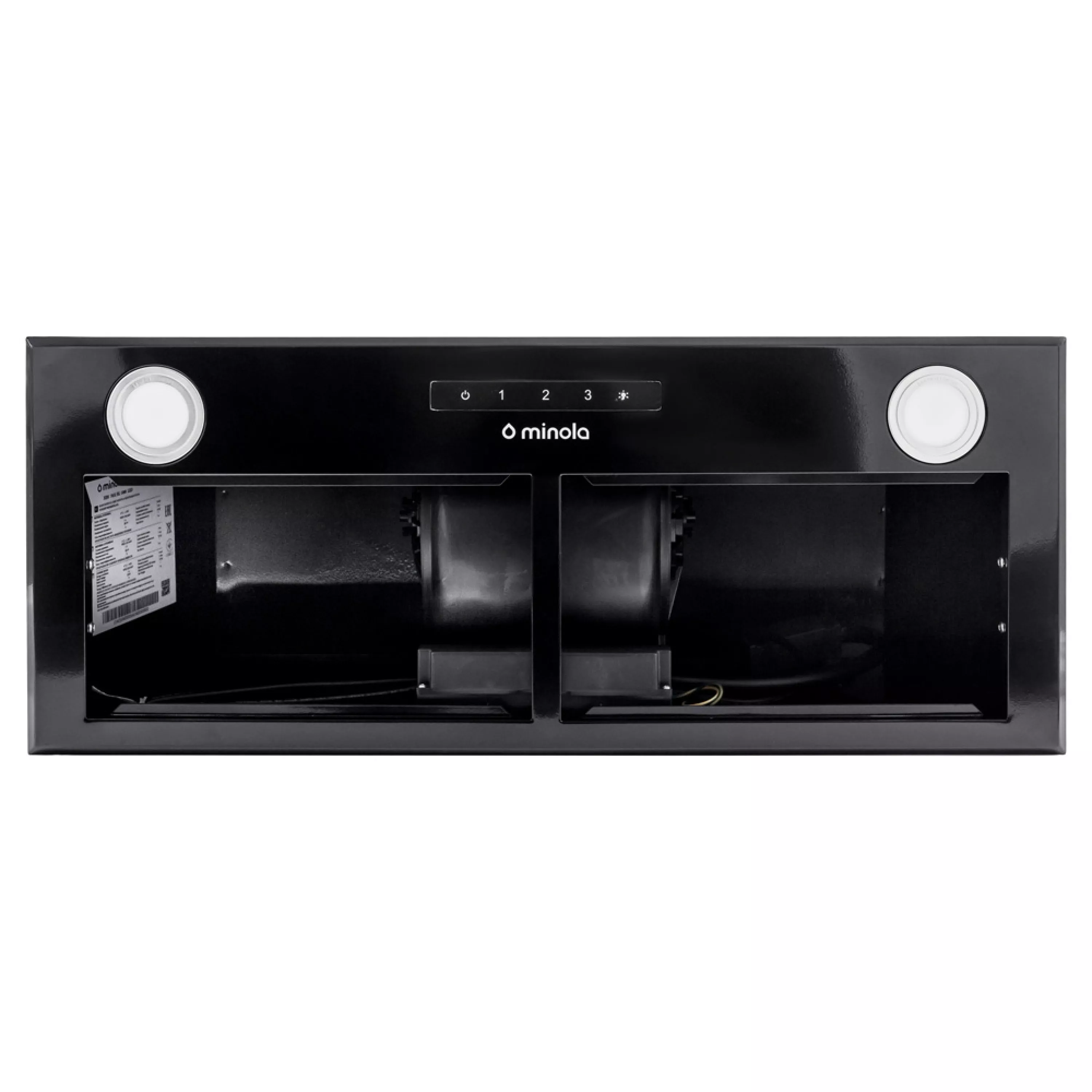 Витяжка повновбудована Minola HBS 7652 BL 1000 LED - зображення 5