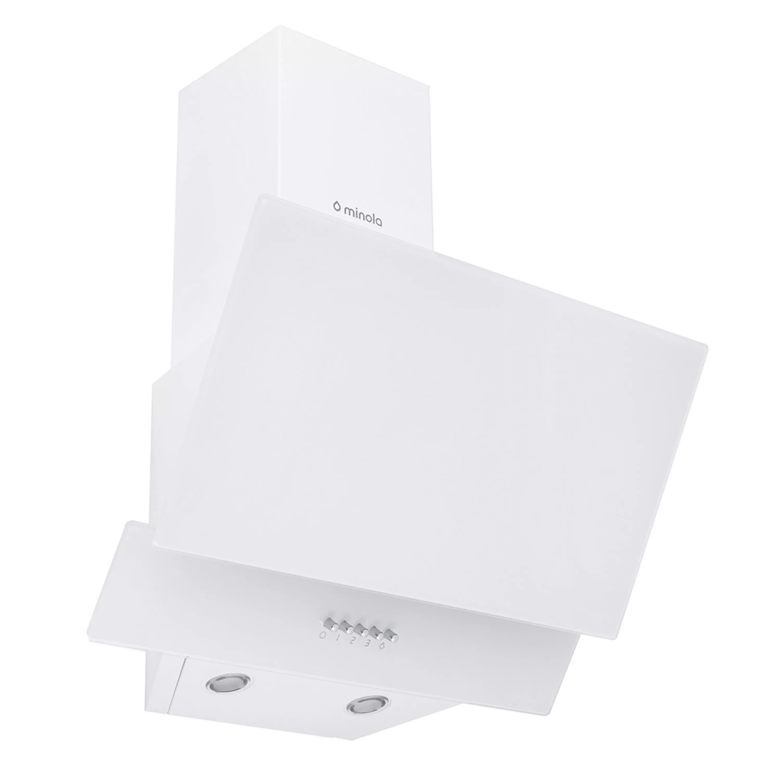 Витяжка декоративна похила Minola HDN 5212 WH 700 LED - зображення 2
