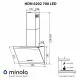 Minola 5902767904650 - зображення 13 Витяжка декоративна похила Minola HDN 6202 BL/INOX 700 LED - зображення 13