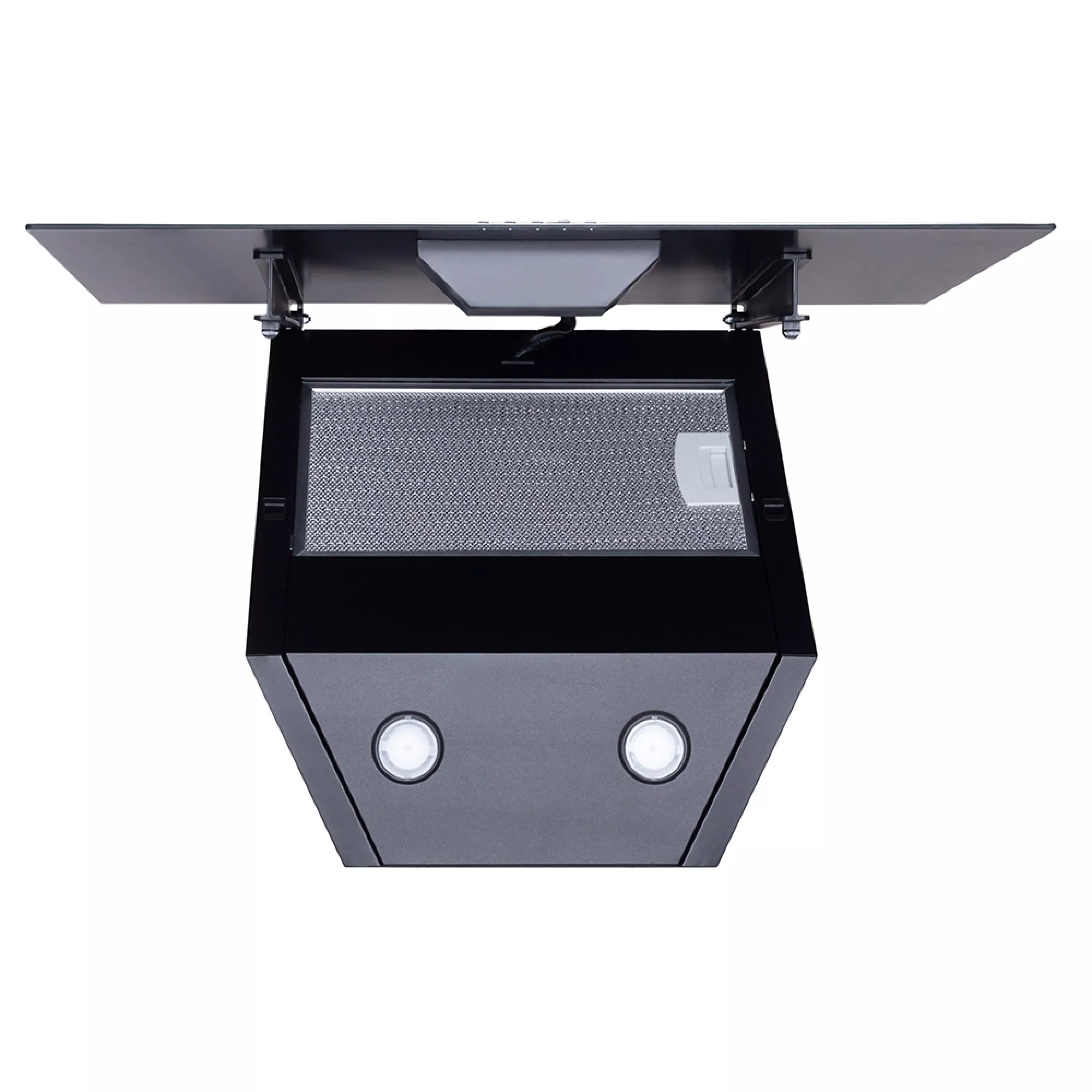 Minola 5902767904650 - зображення 4 Витяжка декоративна похила Minola HDN 6202 BL/INOX 700 LED - зображення 4