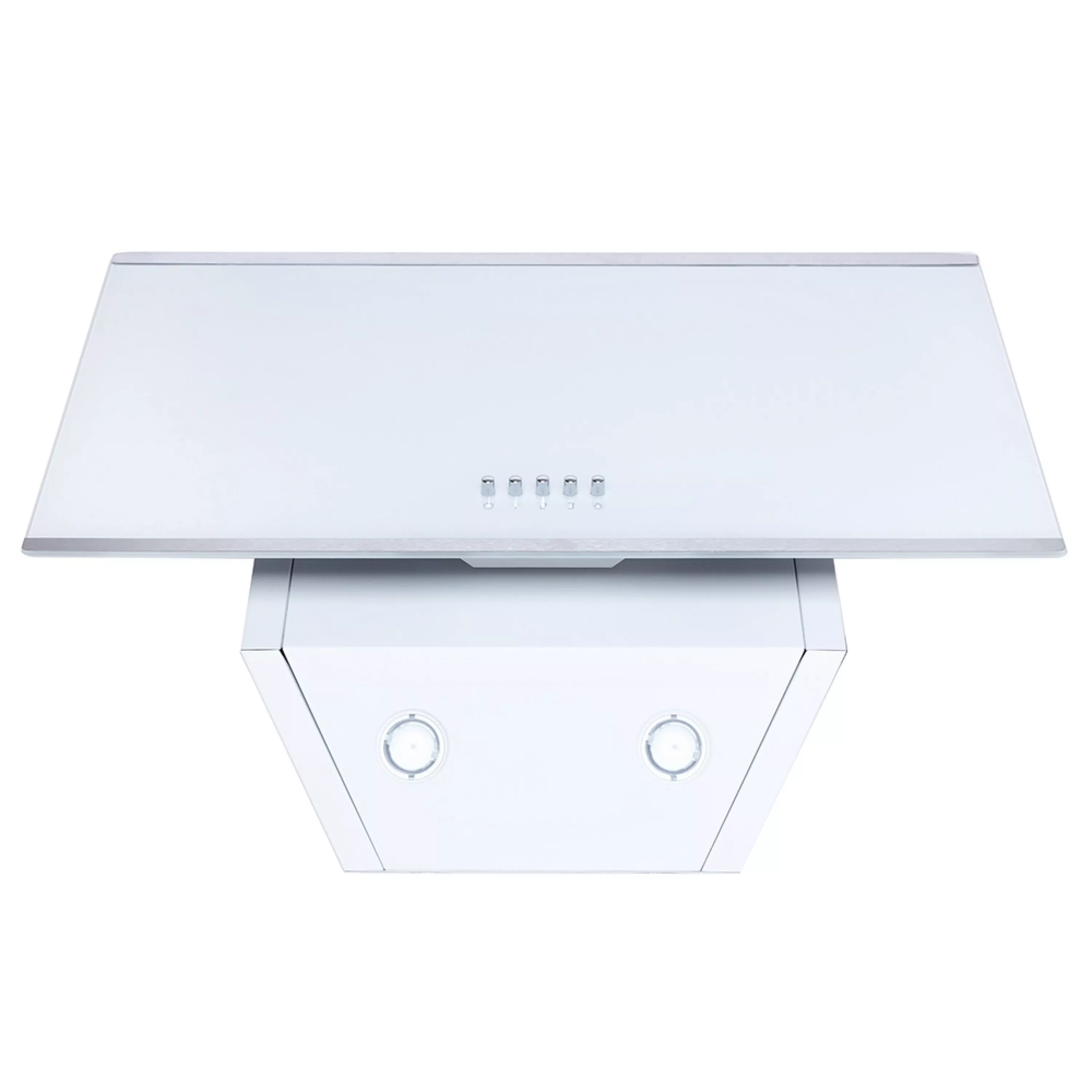 Витяжка декоративна похила Minola HDN 6202 WH/INOX 700 LED - зображення 6