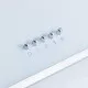 Витяжка декоративна похила Minola HDN 6202 WH/INOX 700 LED - зображення 9