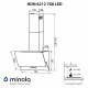 Витяжка декоративна похила Minola HDN 6212 WH 700 LED - зображення 12