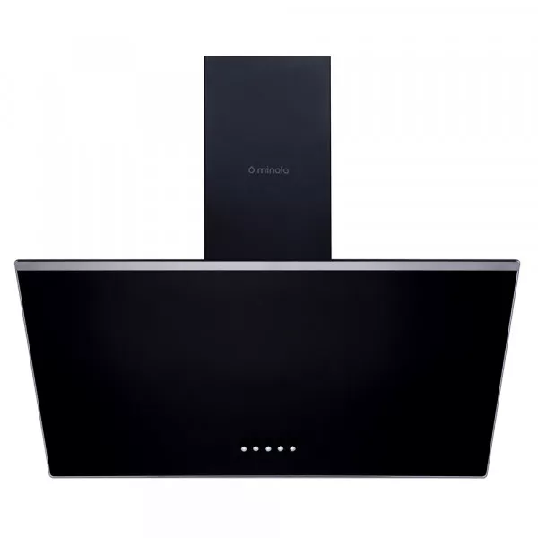 Витяжка декоративна похила Minola HDN 6222 BL/INOX 700 LED