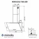 Витяжка декоративна похила Minola HDN 6232 BL/INOX 700 LED - зображення 13