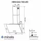 Витяжка декоративна похила Minola HDN 6242 IV 700 LED - зображення 13