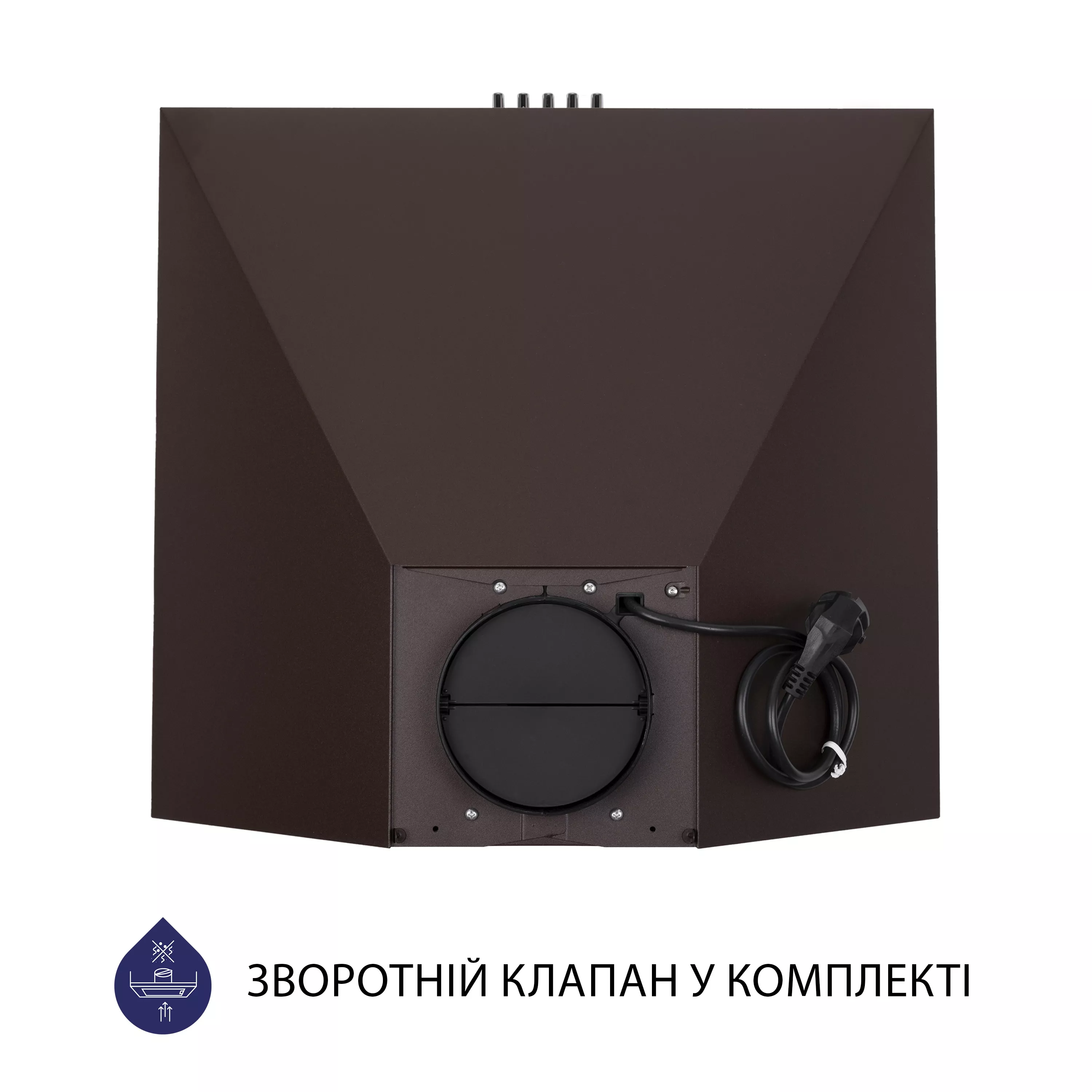 Витяжка купольна Minola HK 5212 BR 700 LED - зображення 7
