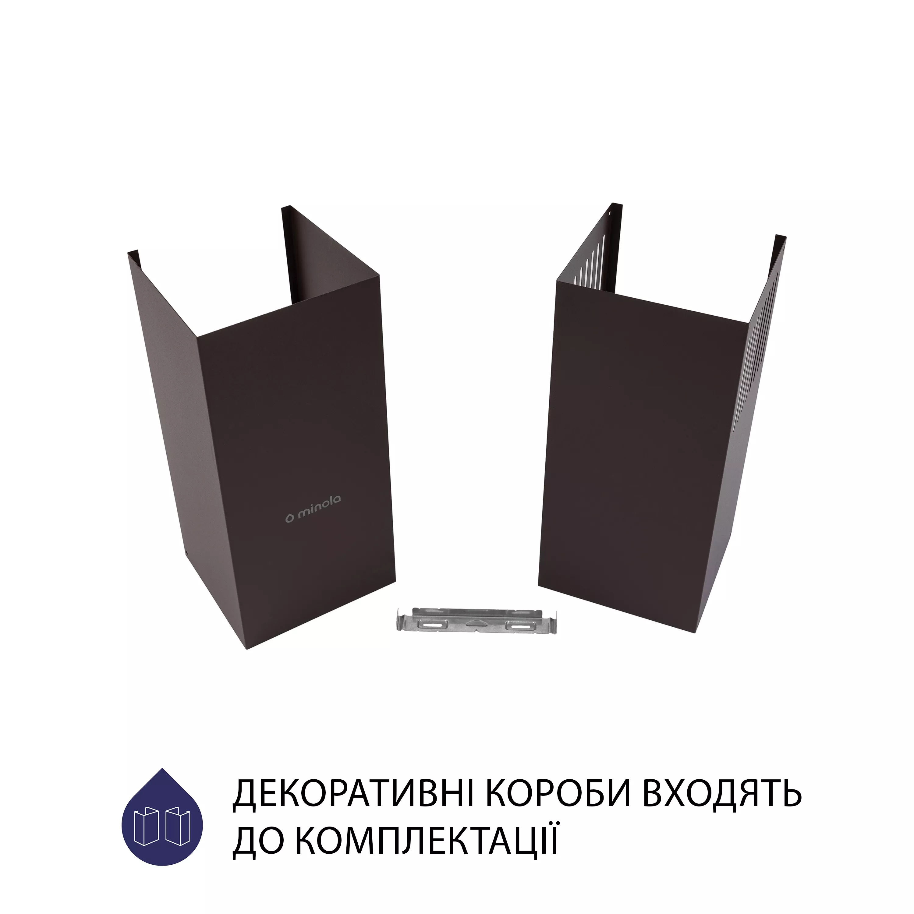 Витяжка купольна Minola HK 5212 BR 700 LED - зображення 8