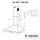 Витяжка купольна Minola HK 6212 IV 700 LED - зображення 11